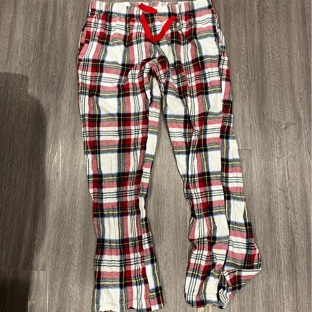 Plaid flannel pants